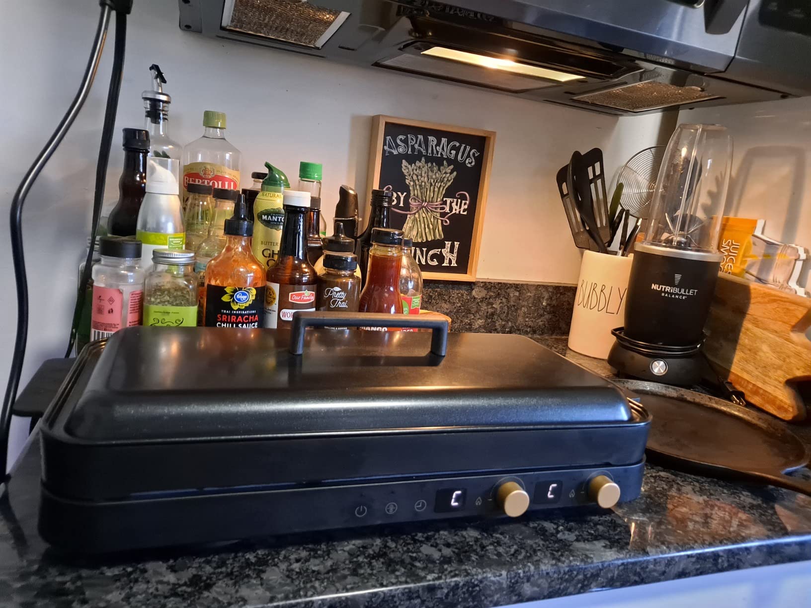 COOKTRON induction cooktop in kitchen customer review photo